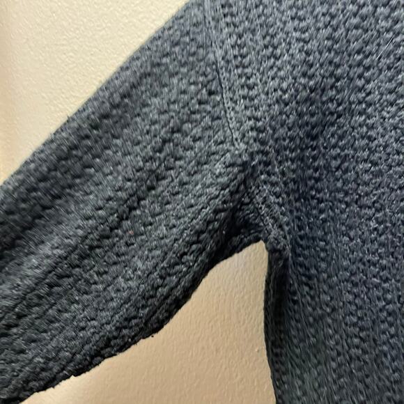 Universal Thread Chunky Knit Sweater Gray Knit Long Sleeve Pullover Size M - Picture 3 of 7